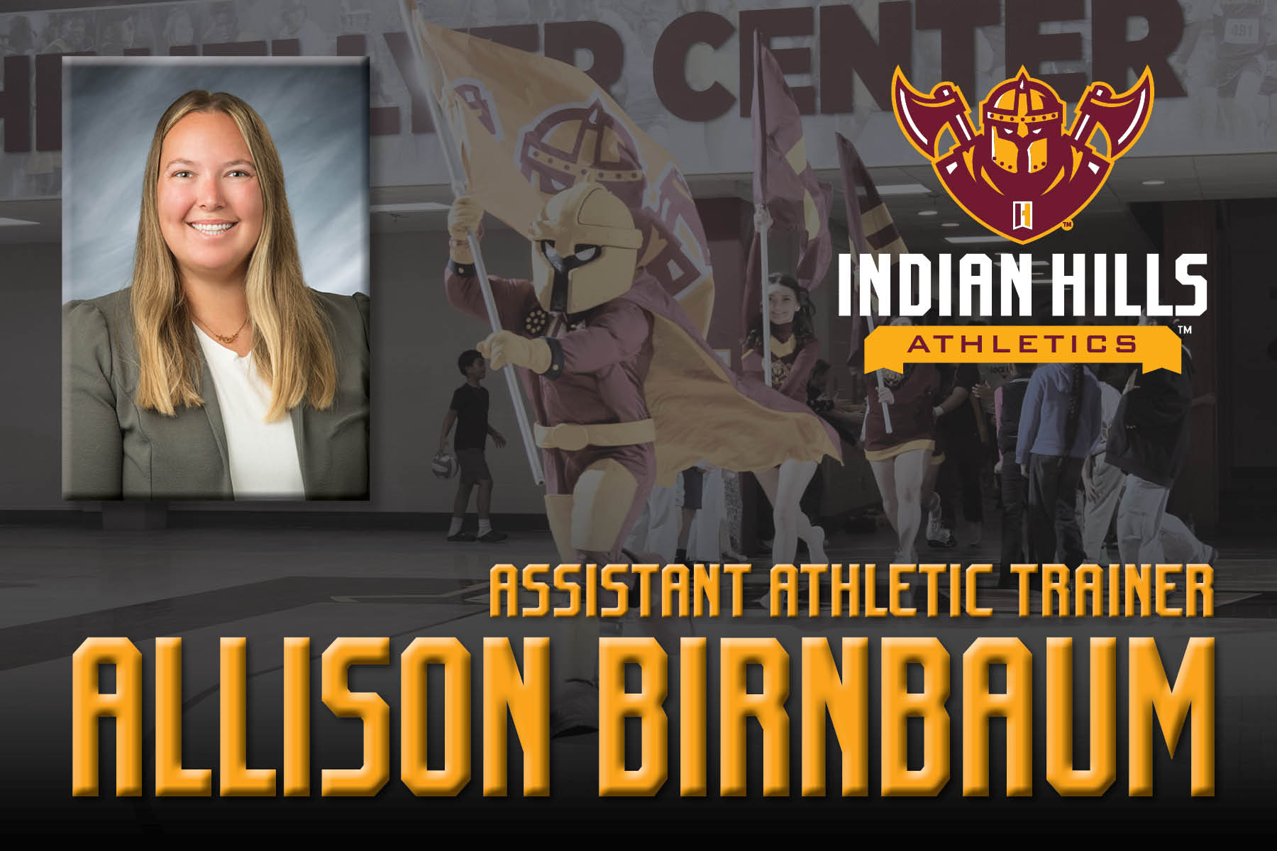 BIRNBAUM NAMED ASSISTANT ATHLETIC TRAINER