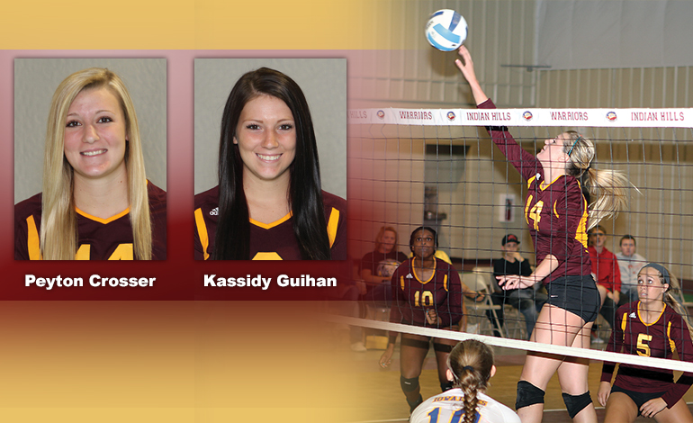 Crosser, Guihan Named All-Region