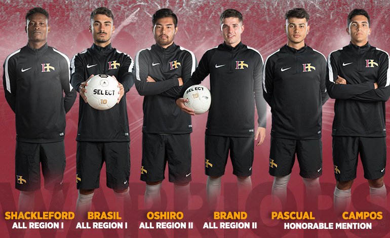 IHCC Puts 6 on Men's All-Region Soccer