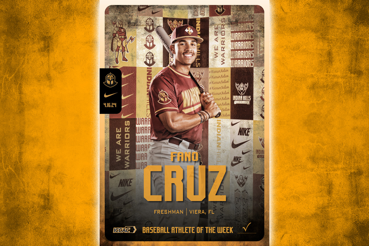 CRUZ EARNS ICCAC WEEKLY HONOR