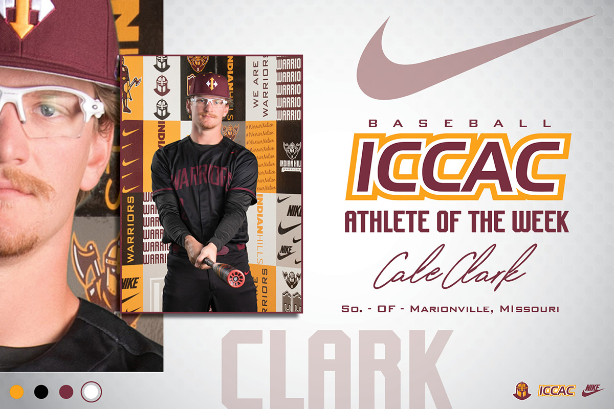 CLARK LANDS ICCAC ATHLETE OF THE WEEK HONORS
