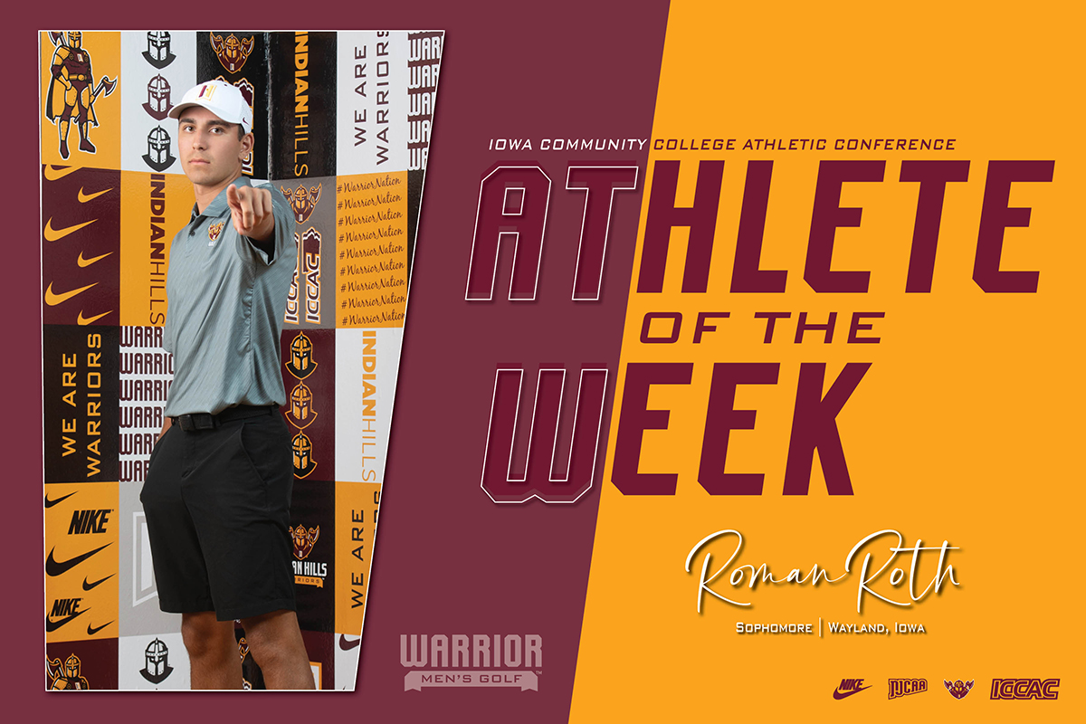 ROTH NAMED ICCAC DI GOLF ATHLETE OF THE WEEK