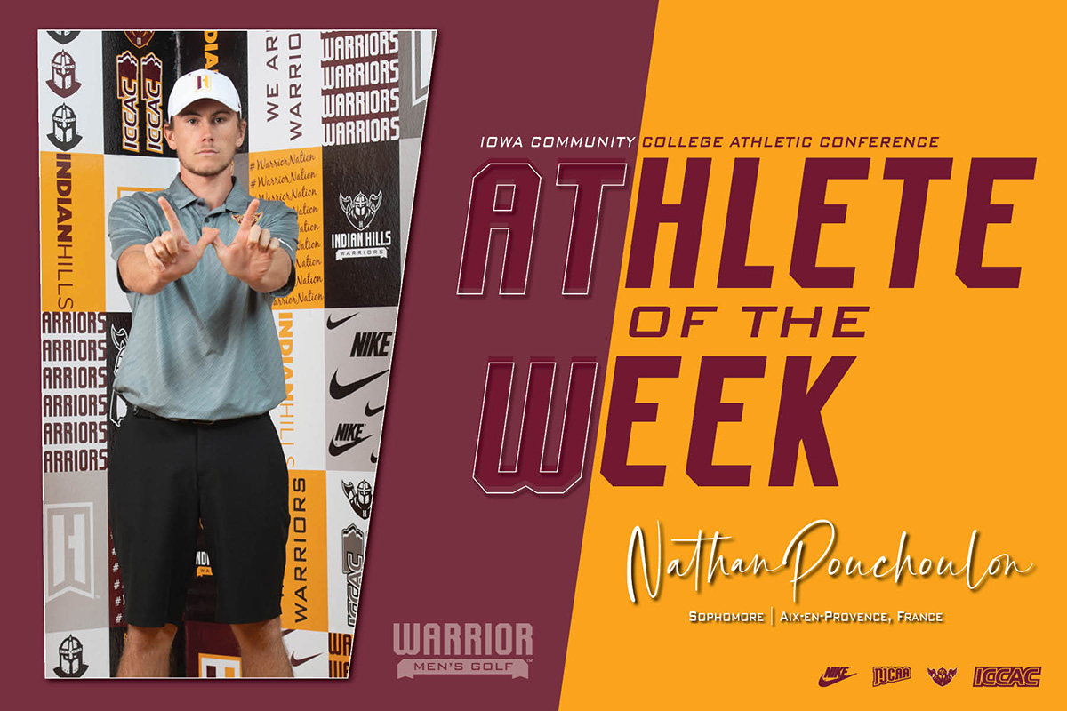 POUCHOULON NAMED ICCAC ATHLETE OF THE WEEK