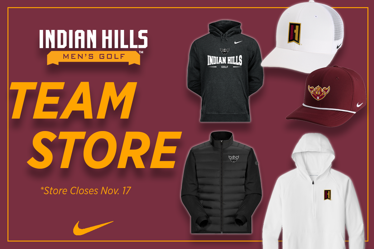 MEN'S GOLF TEAM STORE NOW OPEN