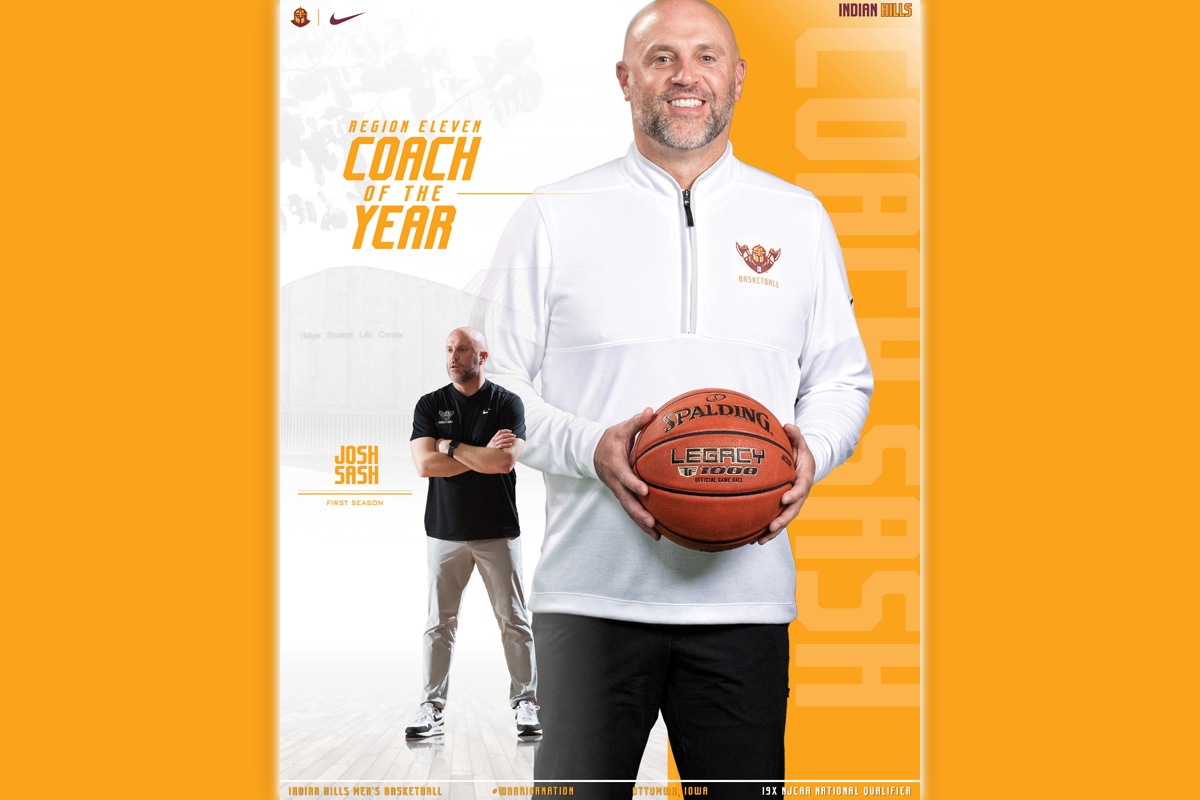 SASH NAMED ICCAC COACH OF THE YEAR