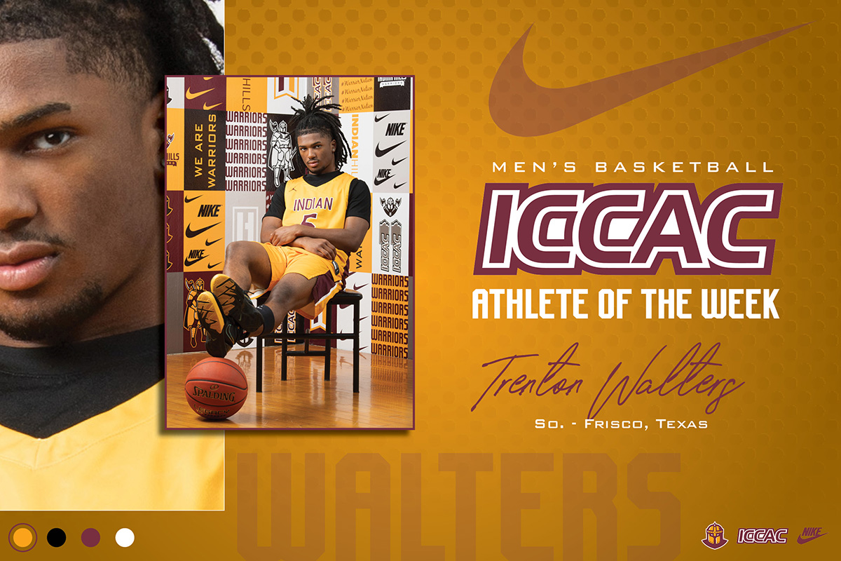 WALTERS NAMED ICCAC ATHLETE OF THE WEEK