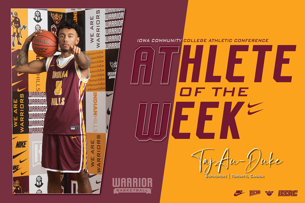 AU-DUKE LANDS SECOND ICCAC WEEKLY HONOR