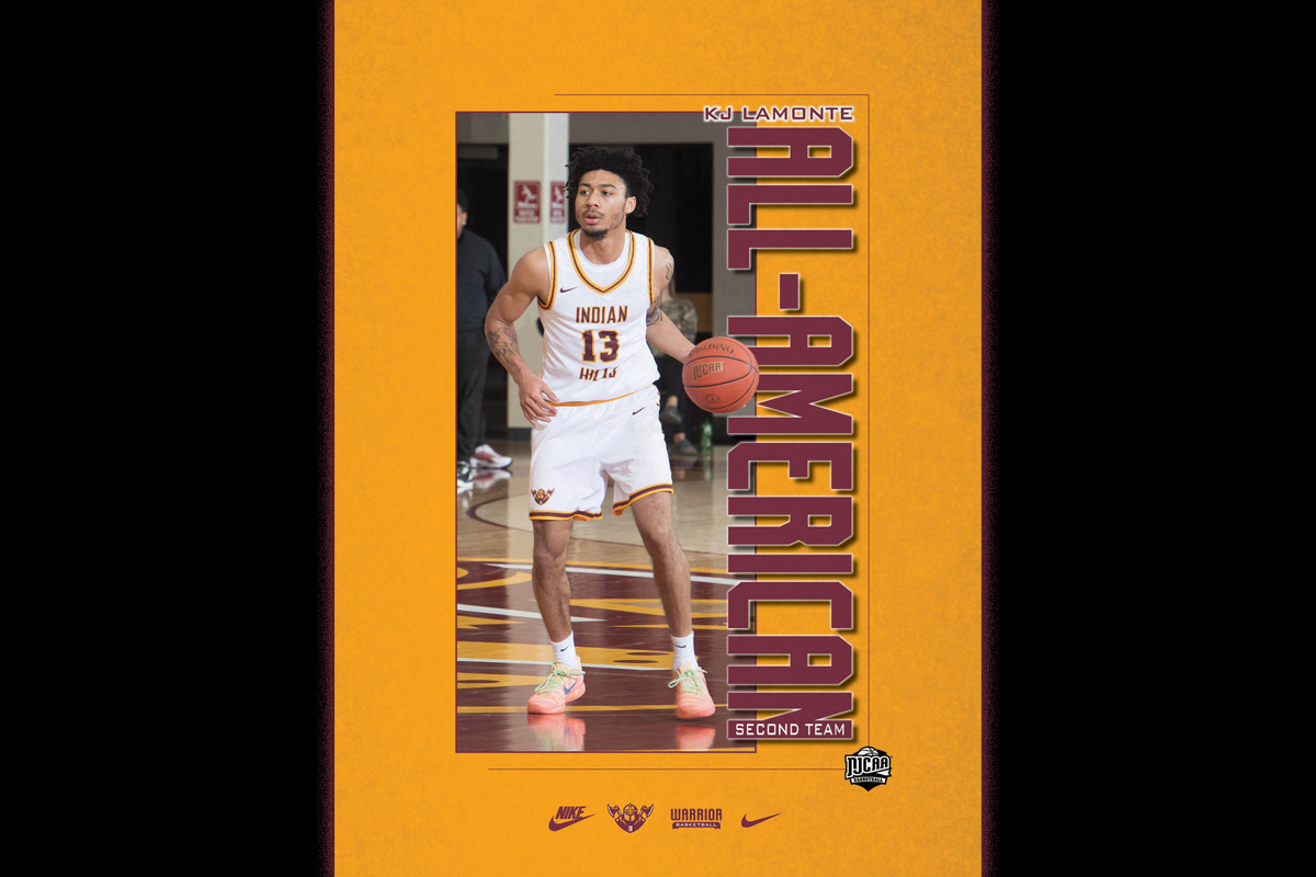LAMONTE NAMED SECOND-TEAM NJCAA ALL-AMERICAN