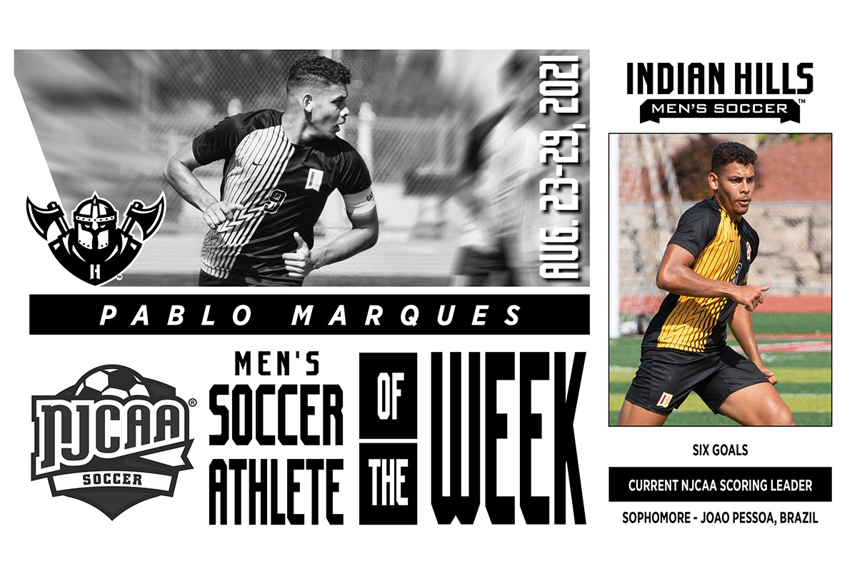 MARQUES NAMED NATIONAL PLAYER OF THE WEEK