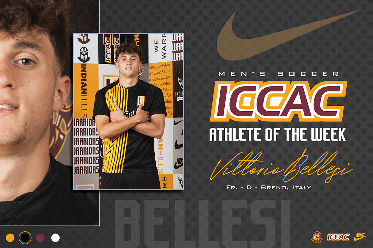 MULERO, BELLESI NAMED ICCAC ATHLETES OF THE WEEK