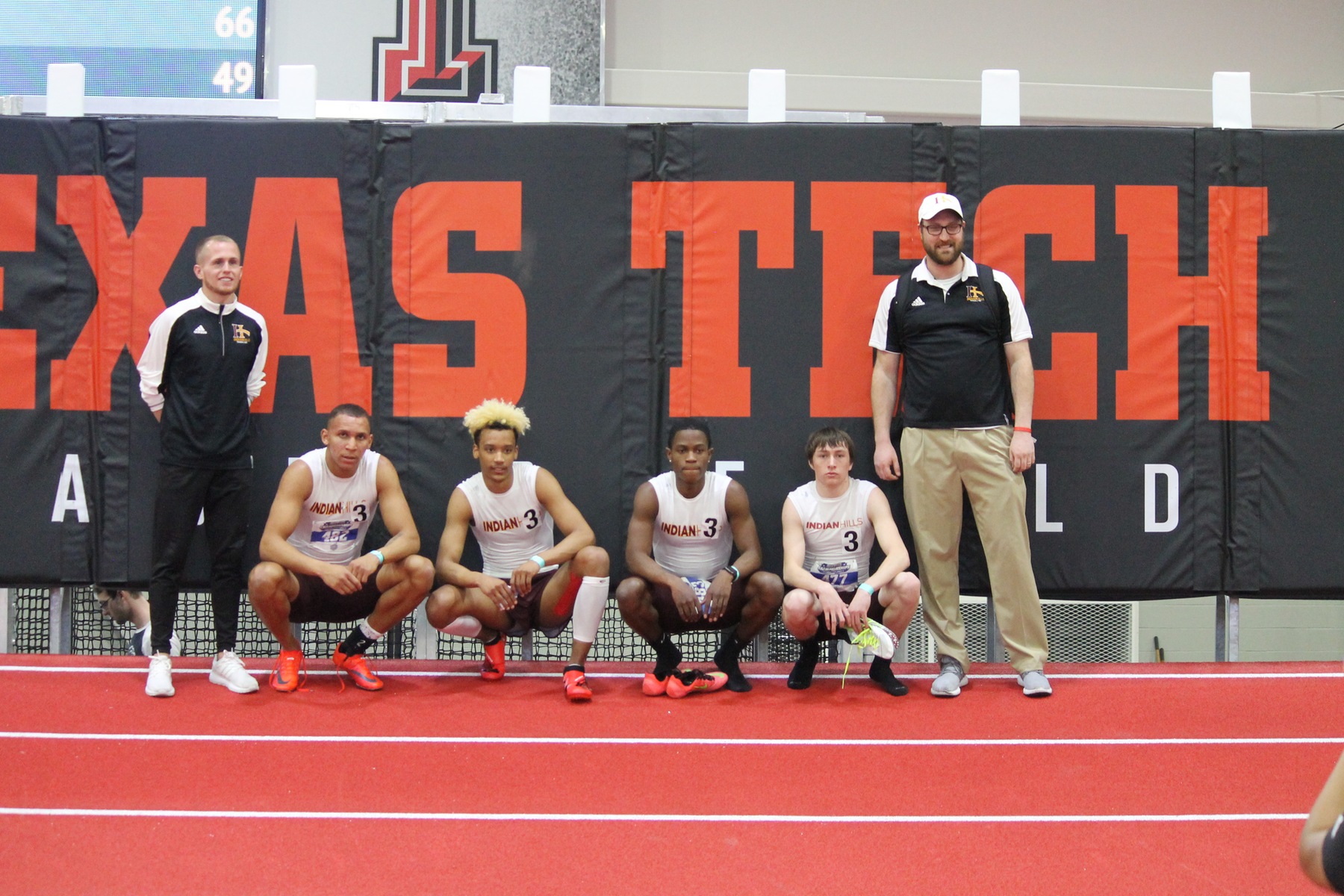 Men's 4x400m relay runs 3:15.81 to earn All-American status.