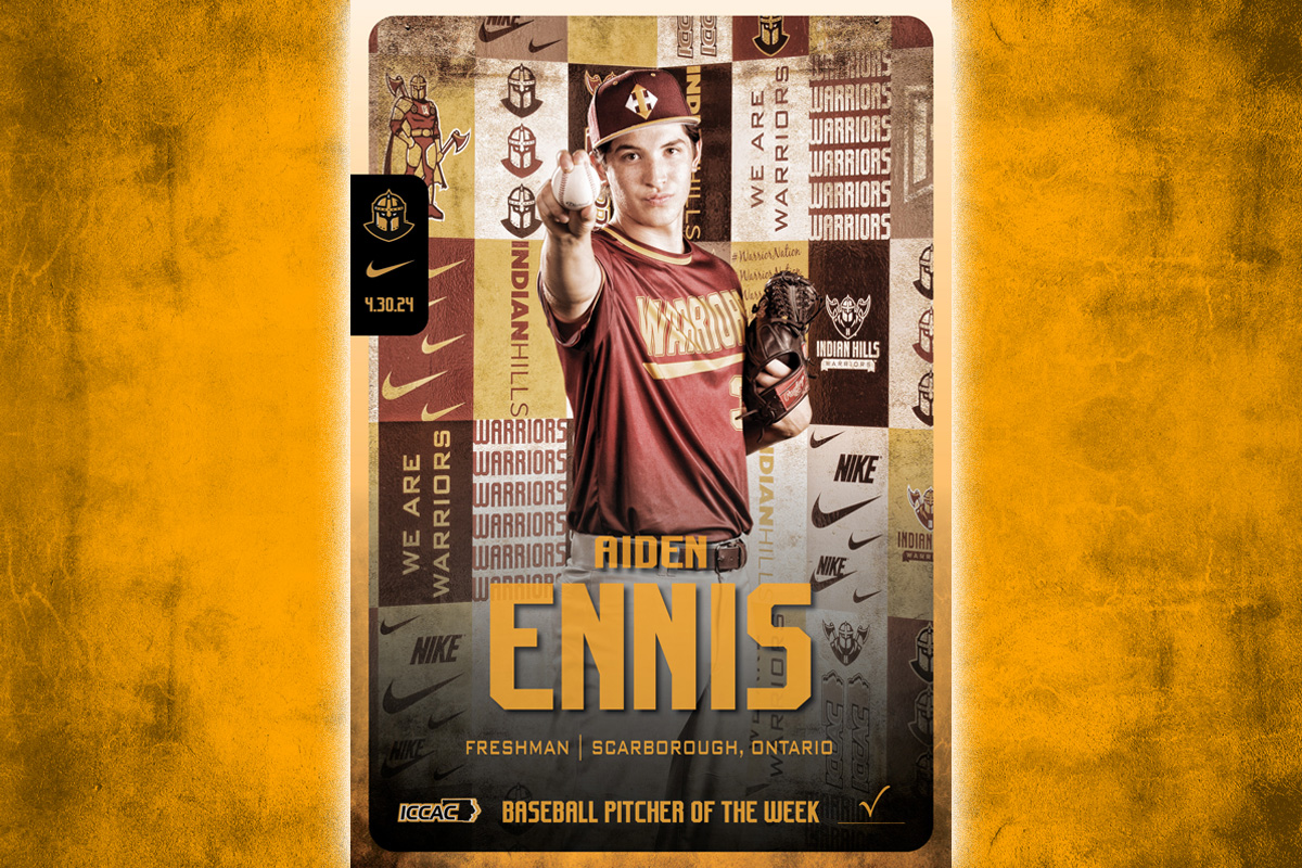 ENNIS NAMED ICCAC DI PITCHER OF THE WEEK