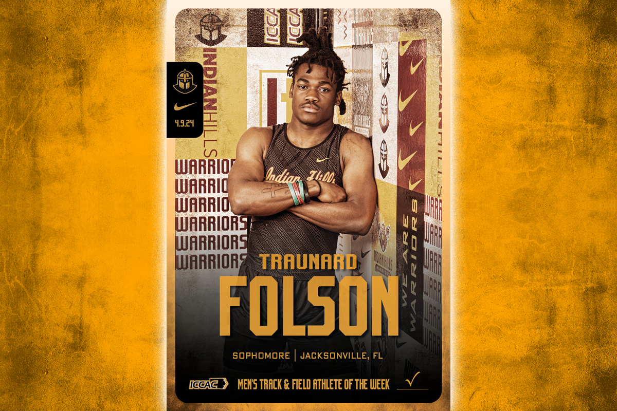 FOLSON SWEEPS TRIO OF WEEKLY AWARDS
