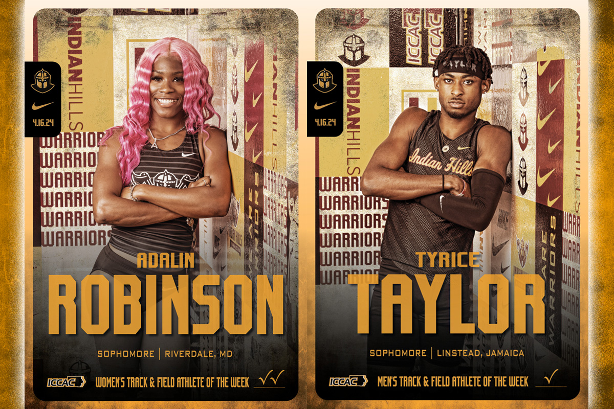 ROBINSON, TAYLOR SWEEP ICCAC HONORS