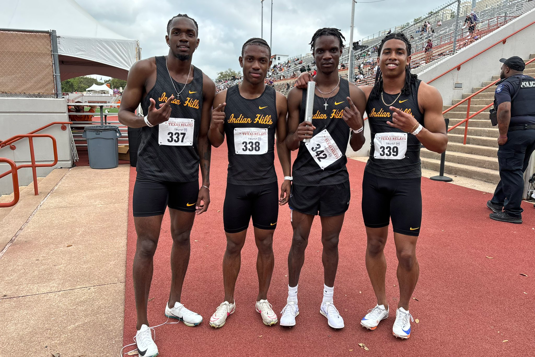 WARRIORS RANKED NO. 5 IN FIRST OUTDOOR POLL