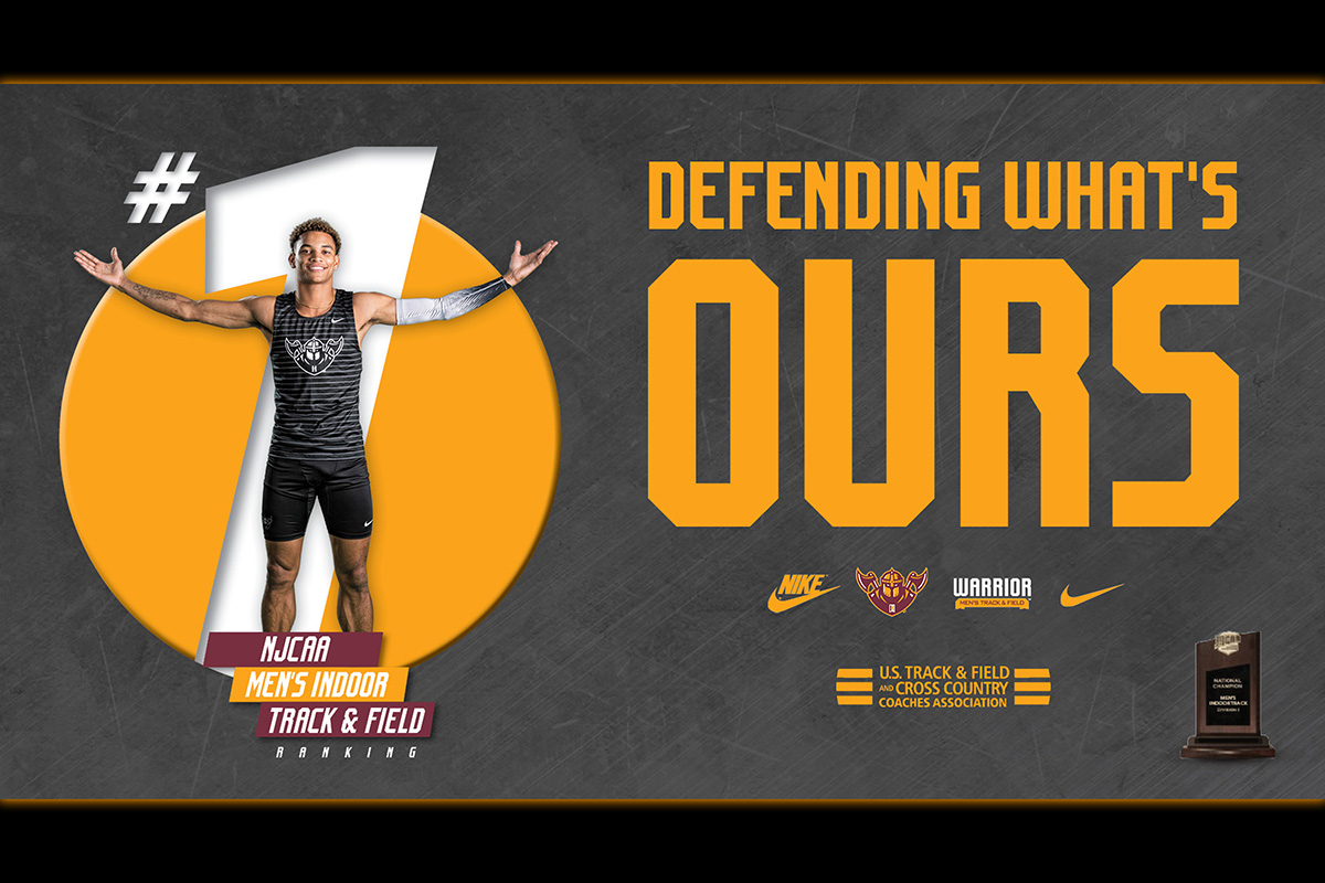 WARRIORS RANKED NO. 1 IN THE NATION
