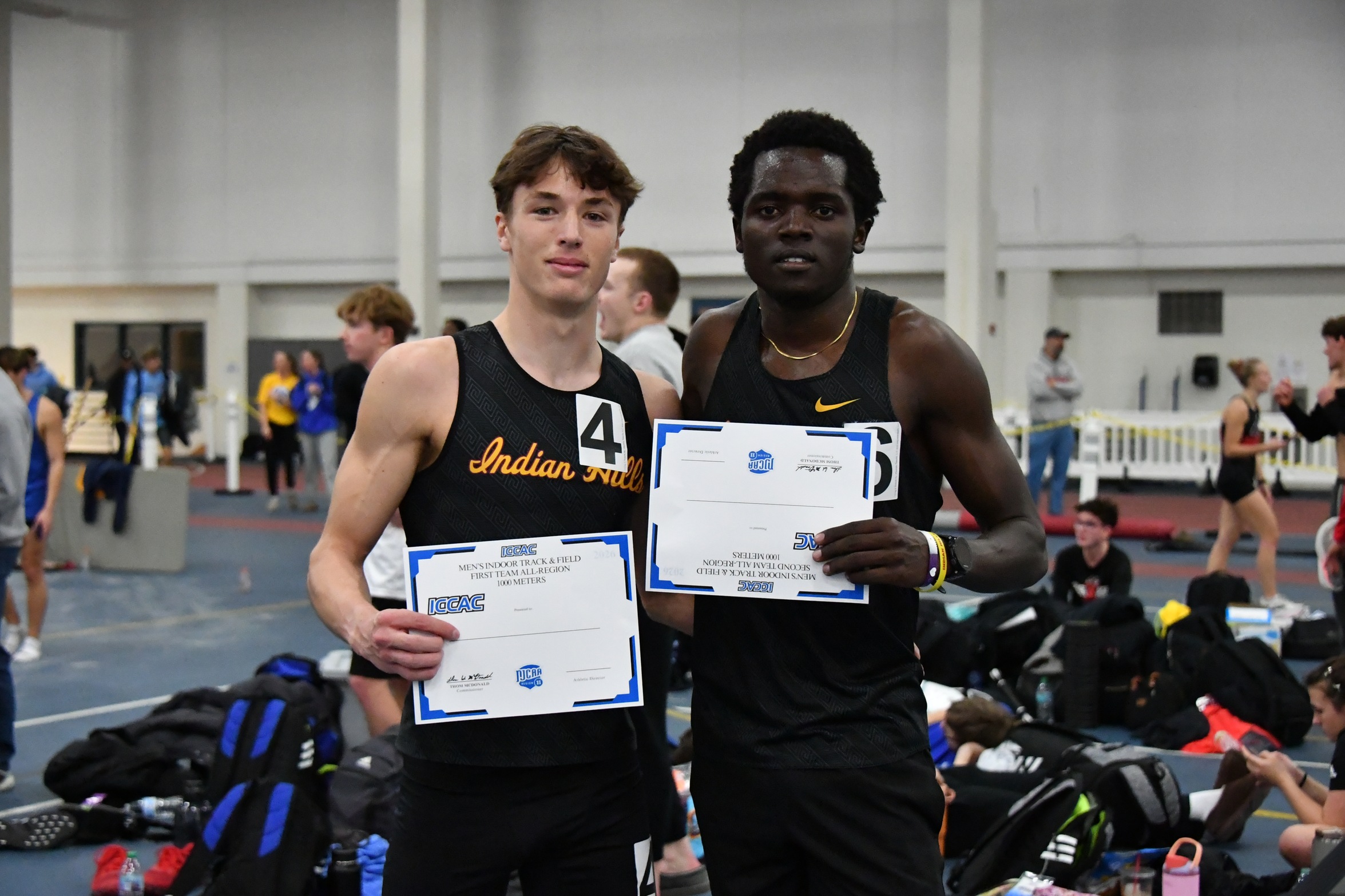 WARRIORS EARN THREE FIRST-PLACE FINISHES AT INDOOR MEET