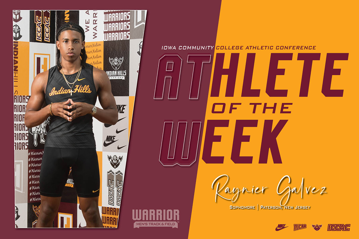 GALVEZ NAMED ICCAC ATHLETE OF THE WEEK
