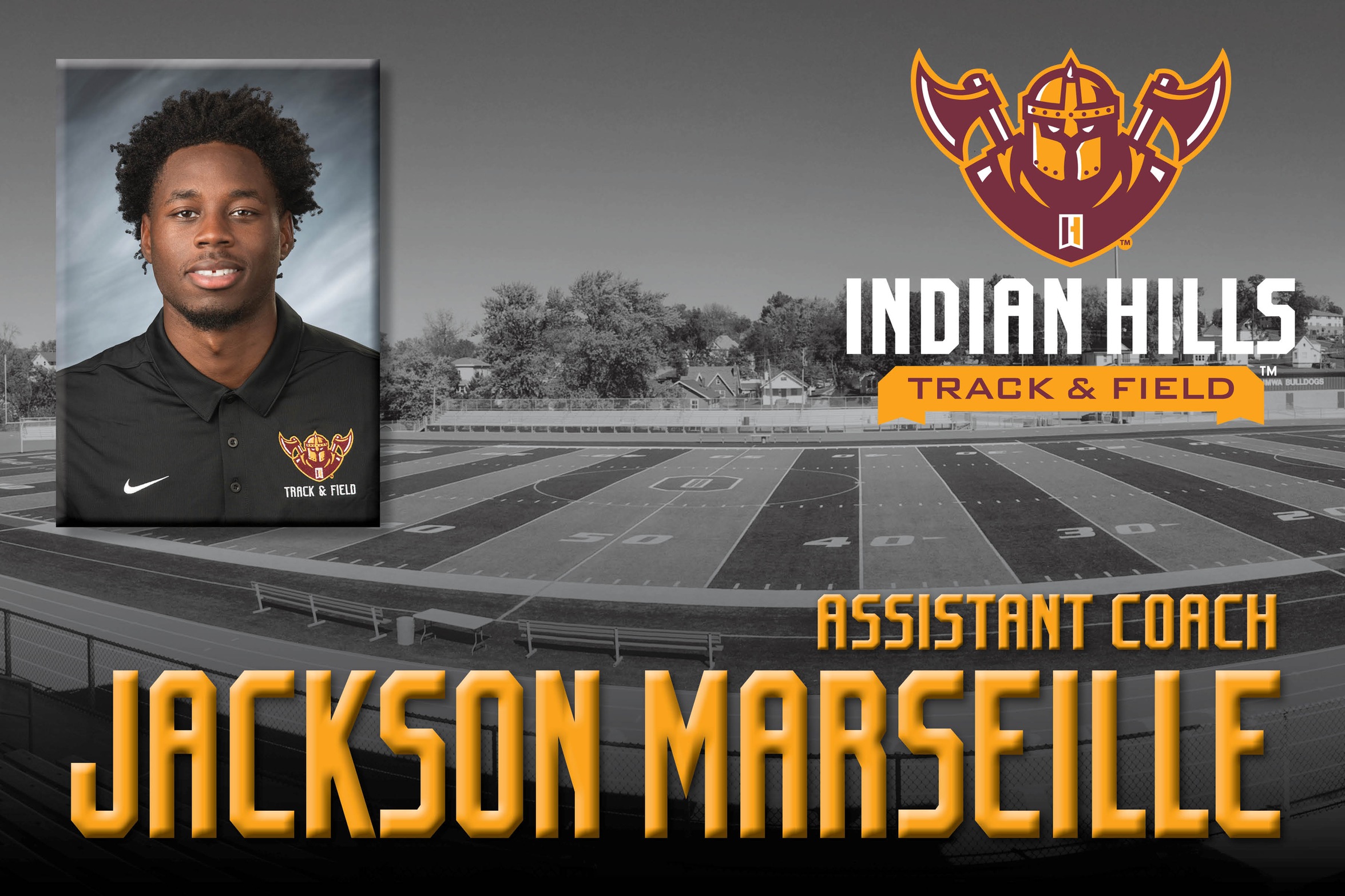 MARSEILLE NAMED ASSISTANT TRACK & FIELD COACH