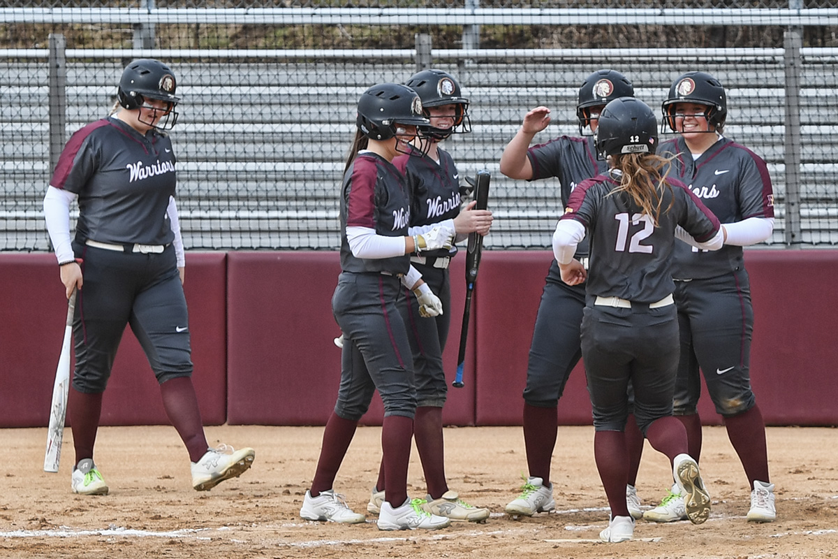 WARRIORS POUND OUT TWO WINS