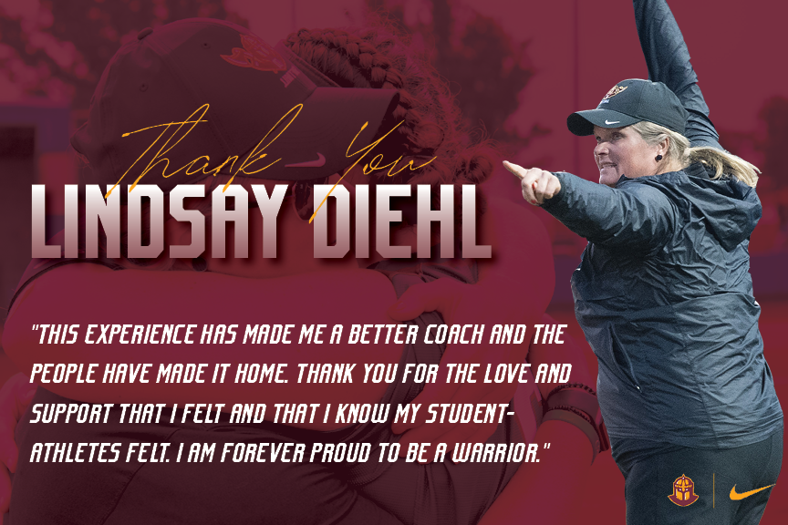 DIEHL STEPS DOWN, ACCEPTS POSITION AT DRAKE