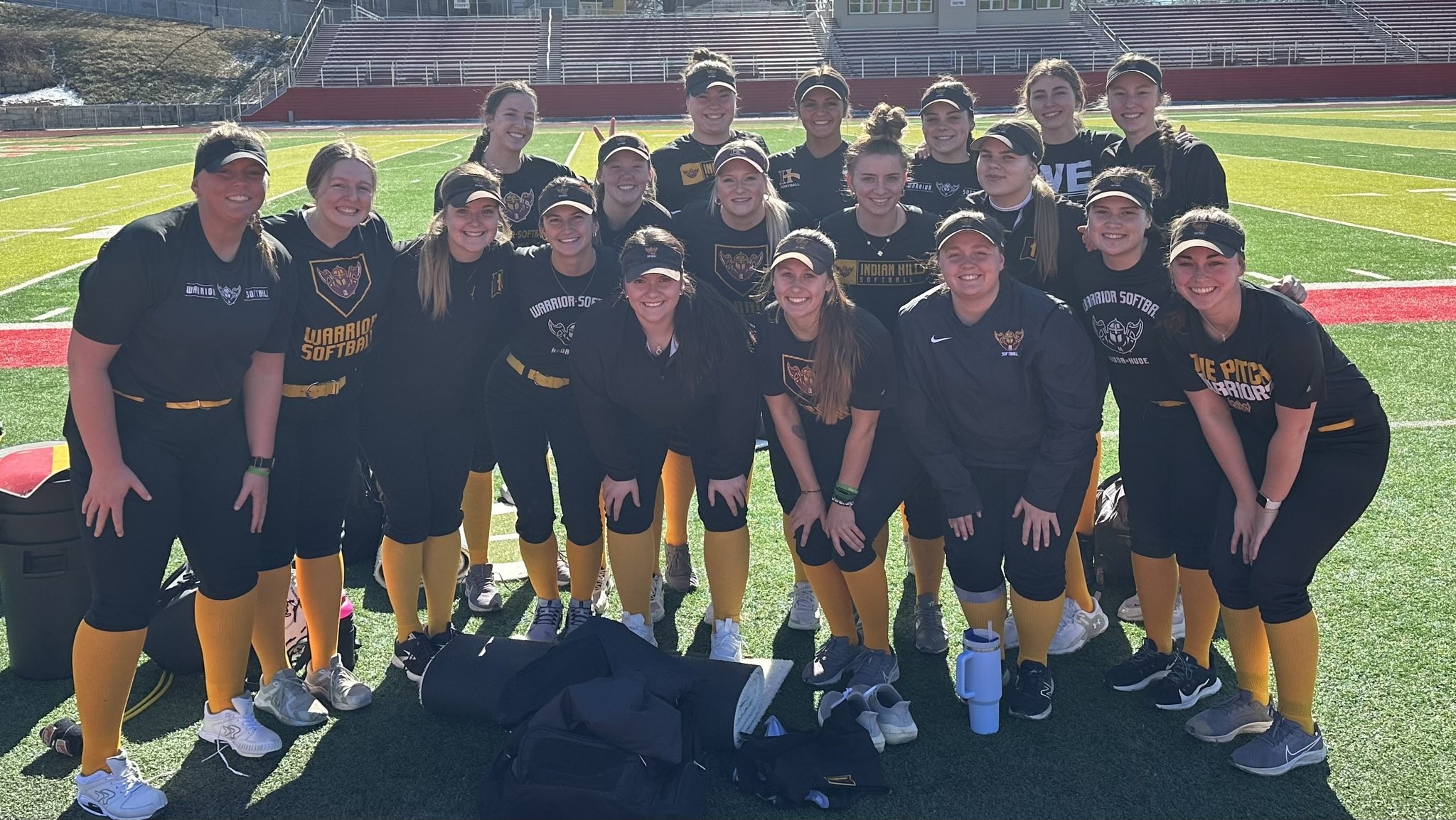 NO. 13 WARRIORS SPLIT ON OPENING DAY