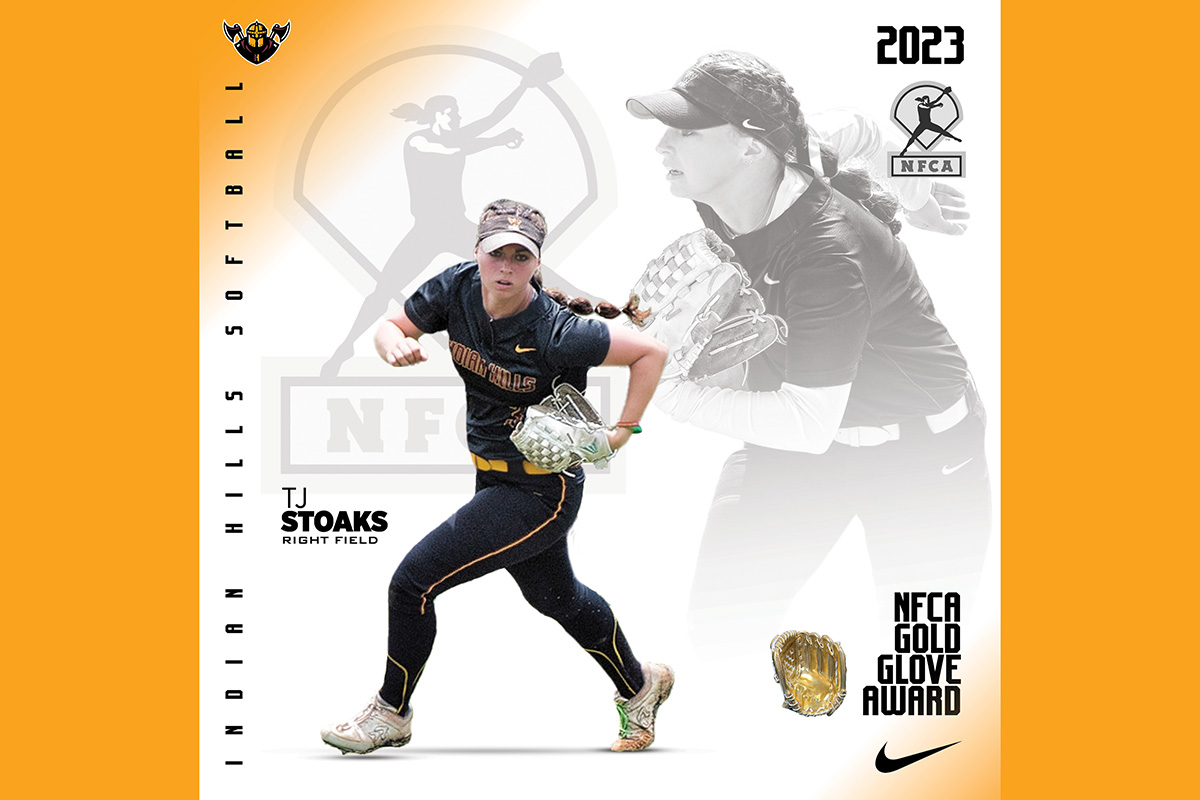 STOAKS WINS NFCA RAWLINGS GOLD GLOVE