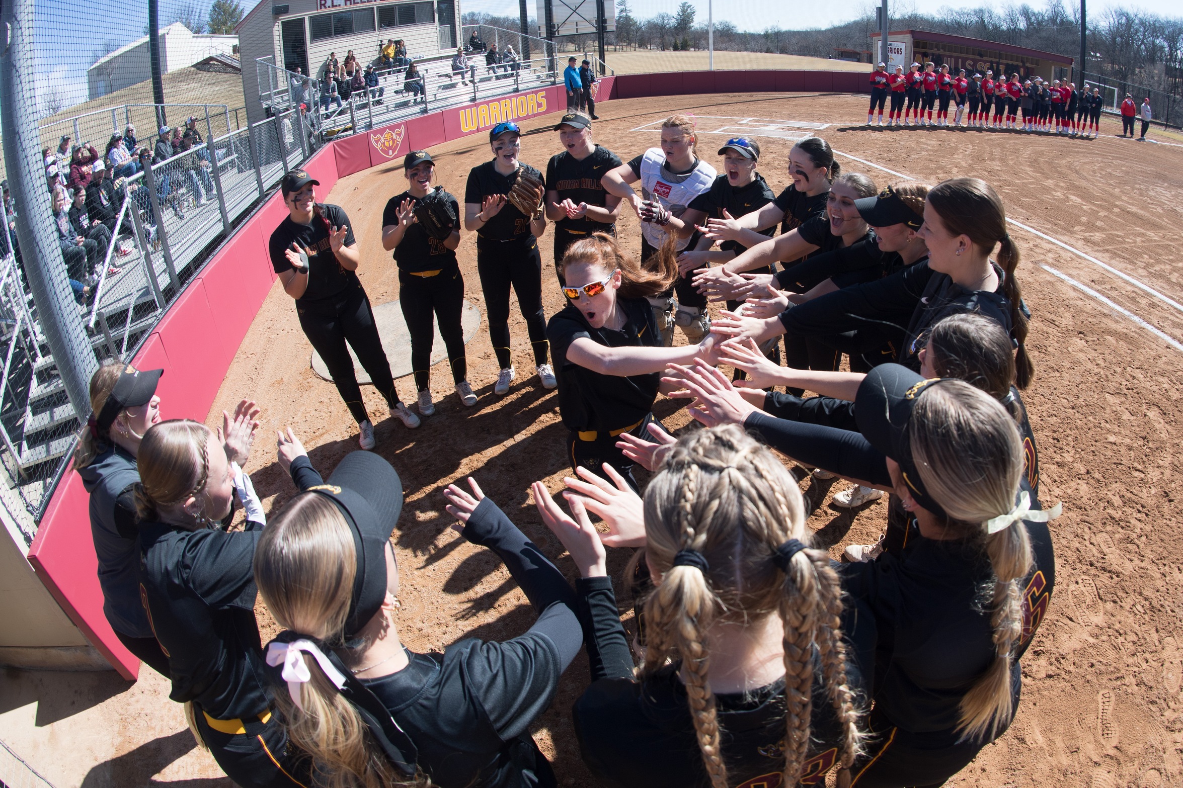 WARRIORS SPLIT TWINBILL WITH DANVILLE AREA