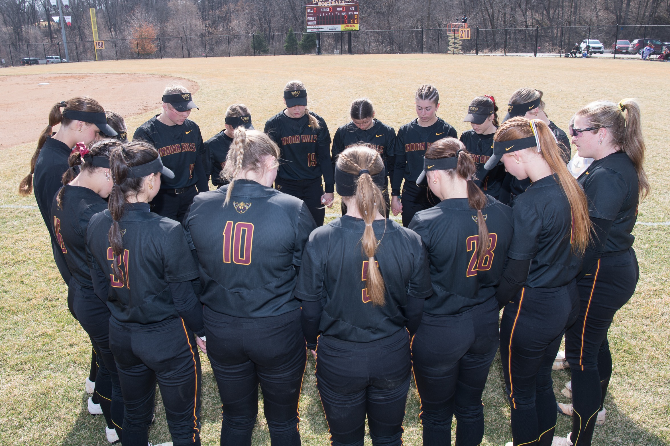 WARRIORS SWEEP THE DAY AT JOHNSON COUNTY