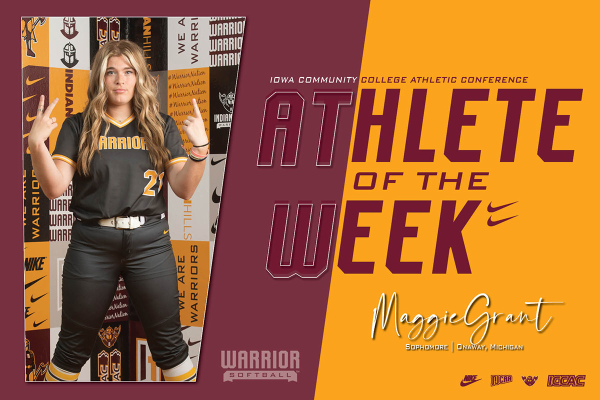 GRANT LANDS SECOND ICCAC WEEKLY HONOR
