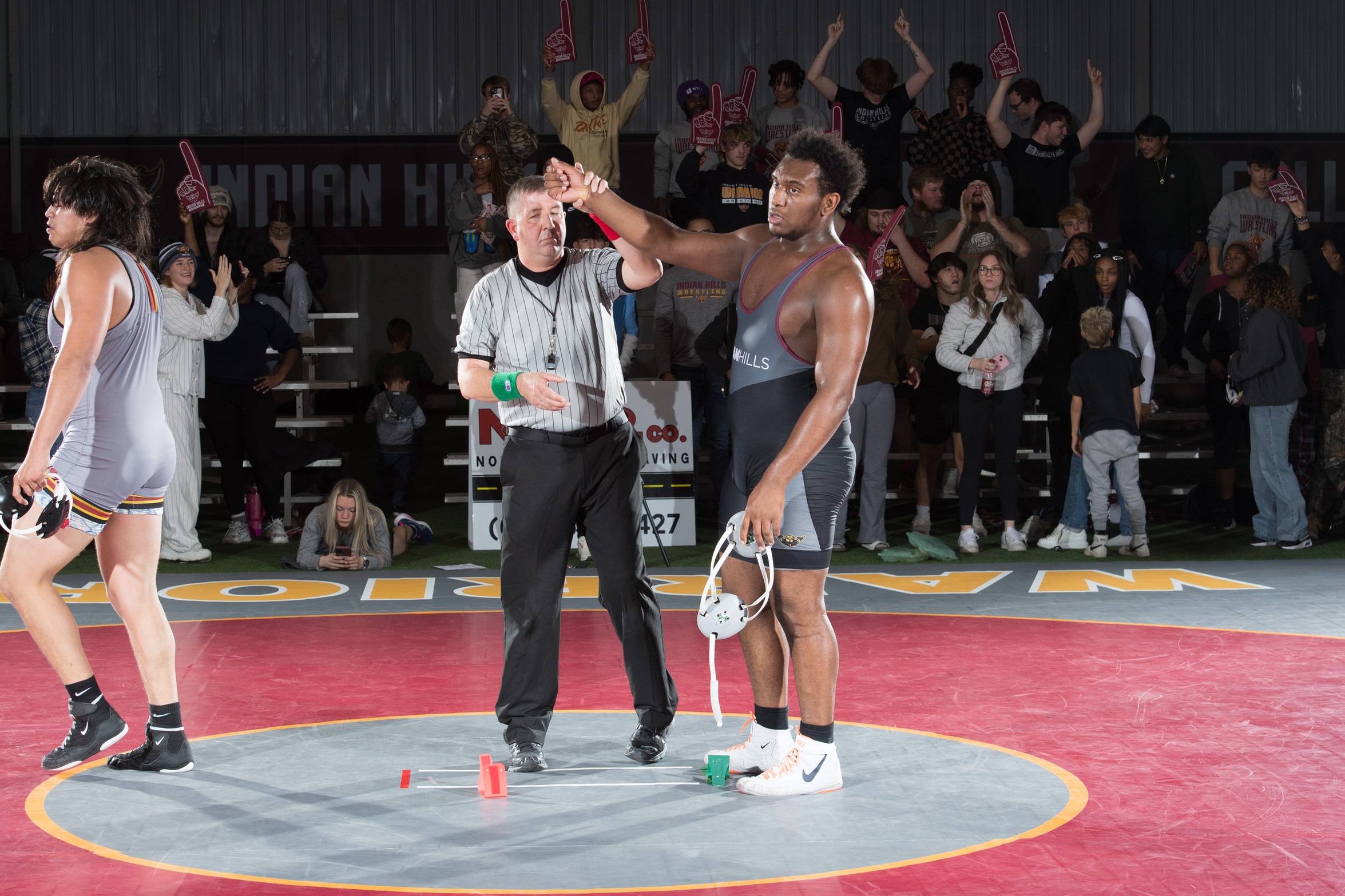 NO. 1 WARRIORS ROUT ELLSWORTH 50-6