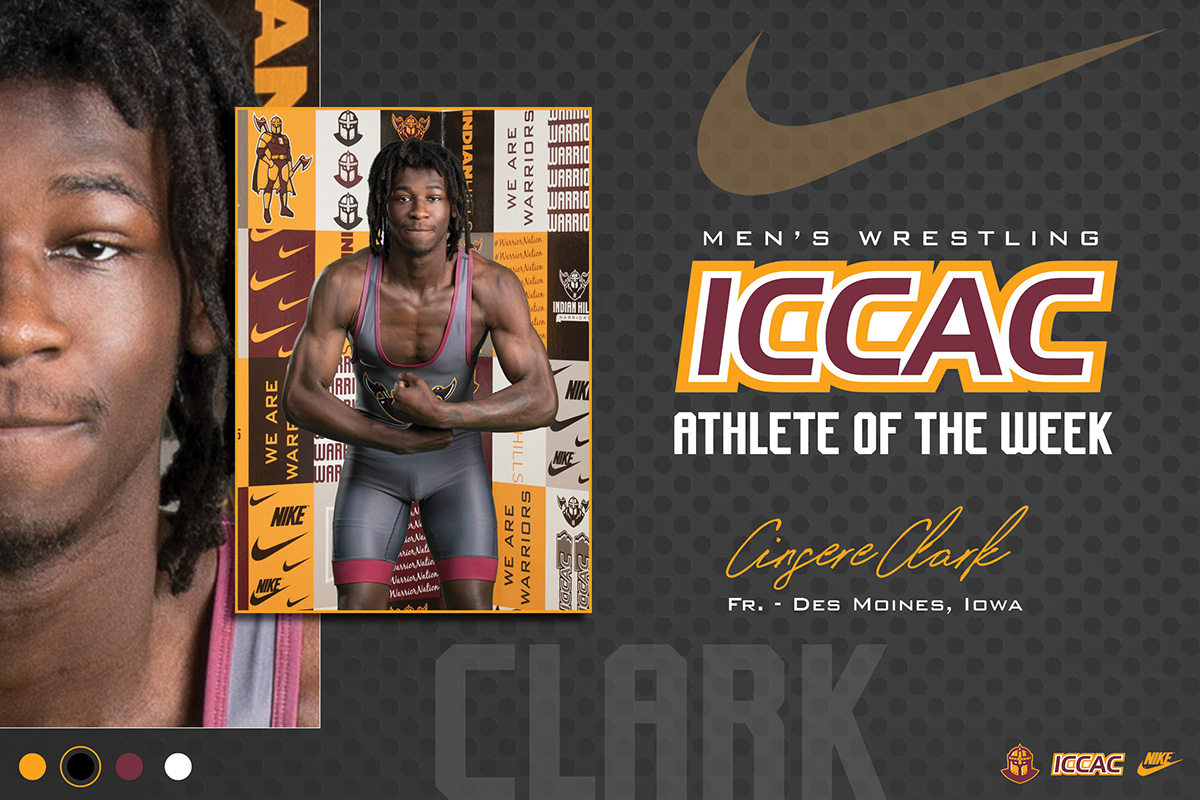 CLARK LANDS ICCAC ATHLETE OF THE WEEK HONORS