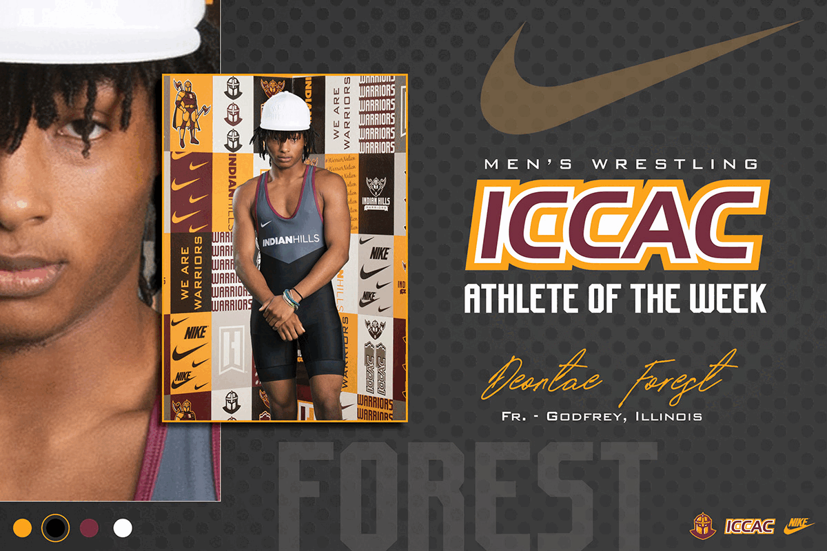 FOREST, MARQUEZ SWEEP ICCAC WRESTLING HONORS