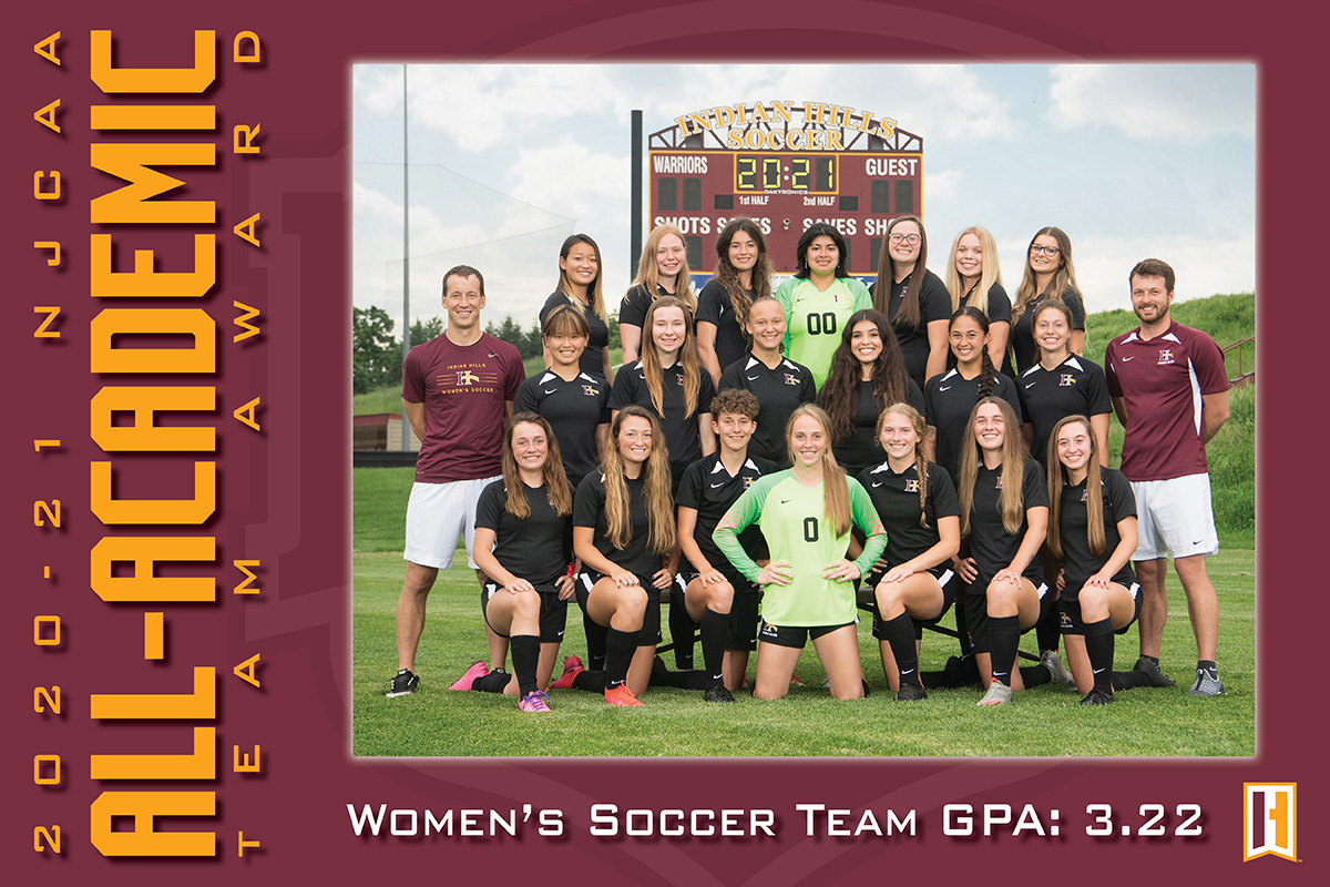 WARRIORS NAMED ACADEMIC TEAM OF THE YEAR