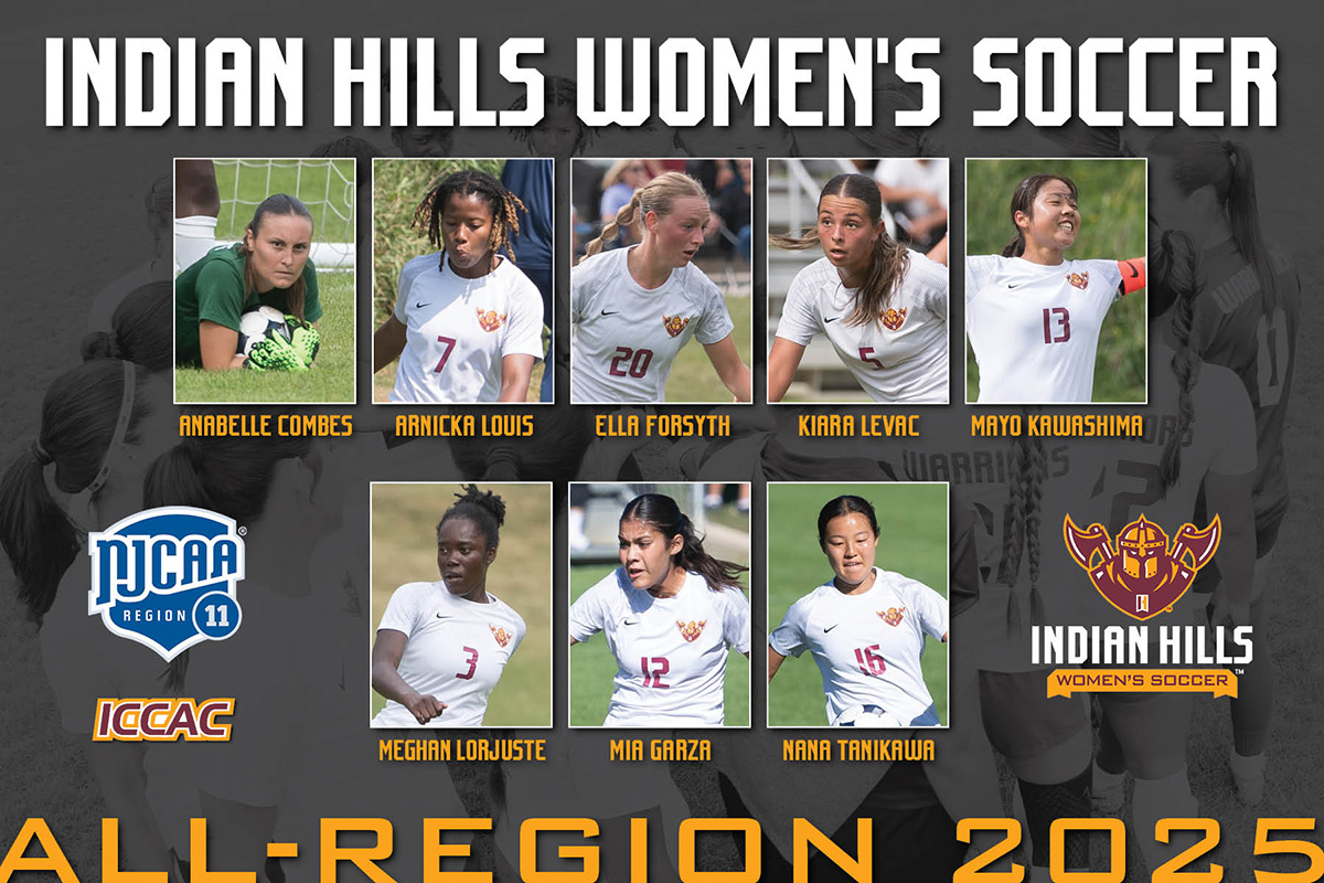 EIGHT NAMED TO ALL-REGION WOMEN'S SOCCER SQUAD