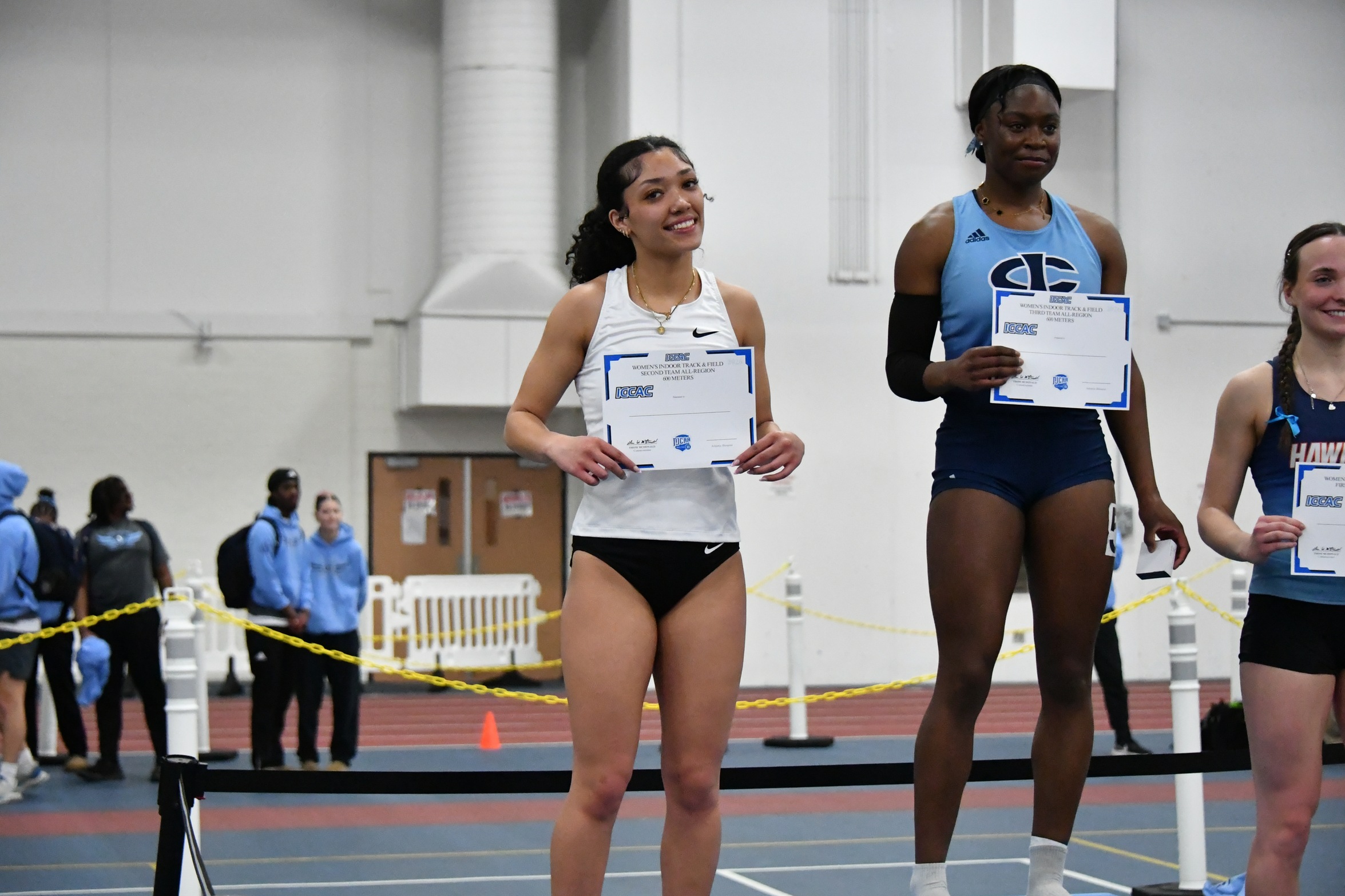 ZANDERS, BIEN-AIME EARN ALL-REGION HONORS AT INDOOR MEET