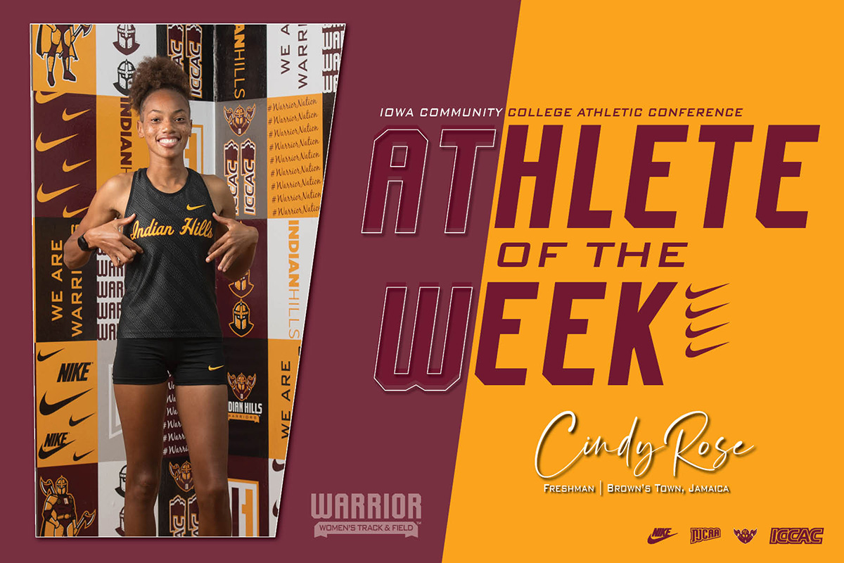 ROSE LANDS FIFTH CAREER ICCAC WEEKLY HONOR