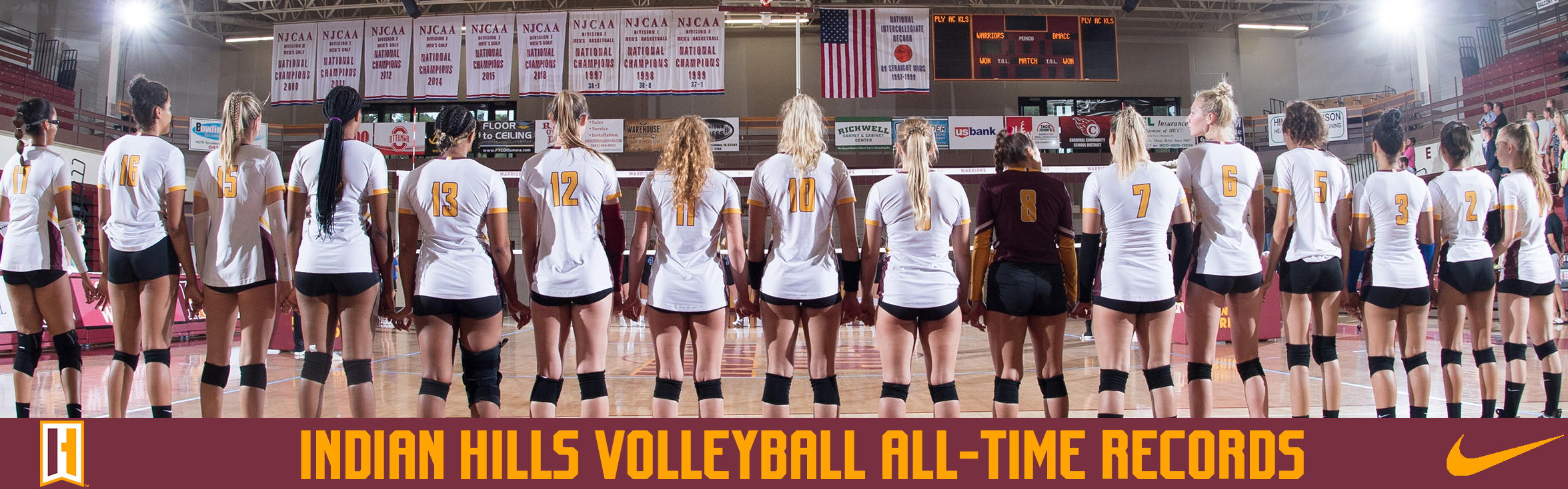 INDIAN HILLS VOLLEYBALL RECORD BOOK