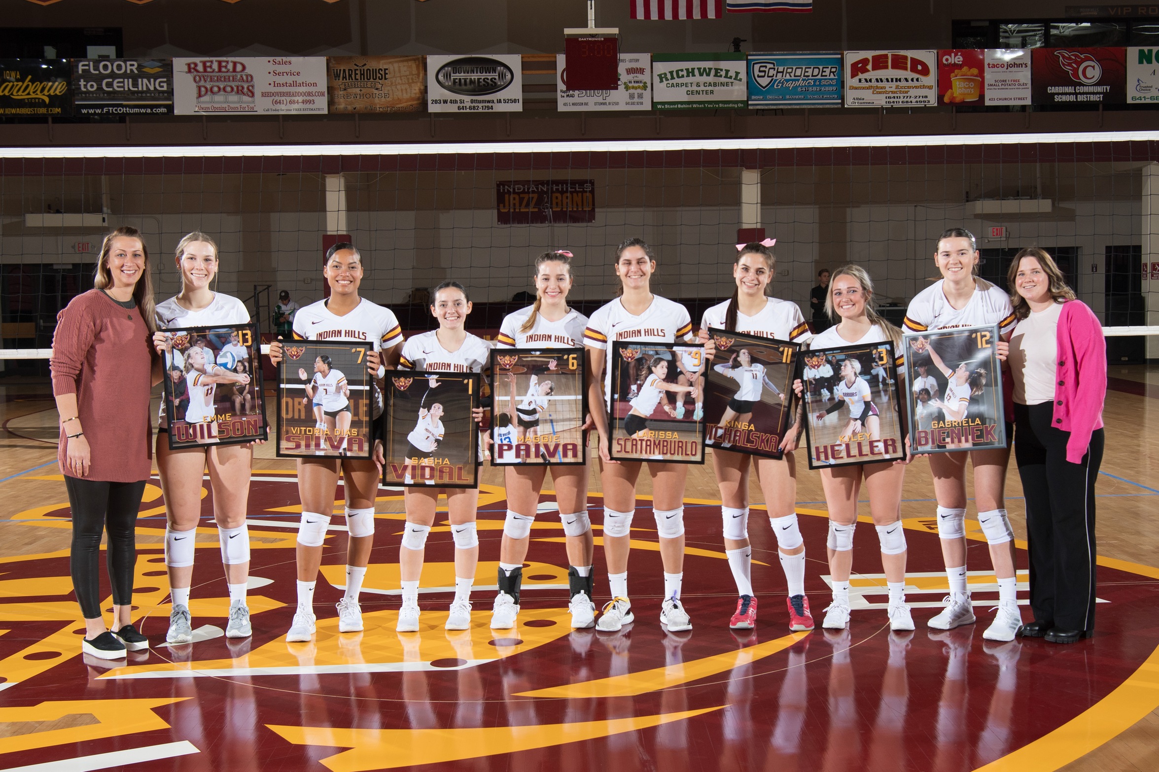 WARRIORS RUN PAST BEARS ON SOPHOMORE NIGHT