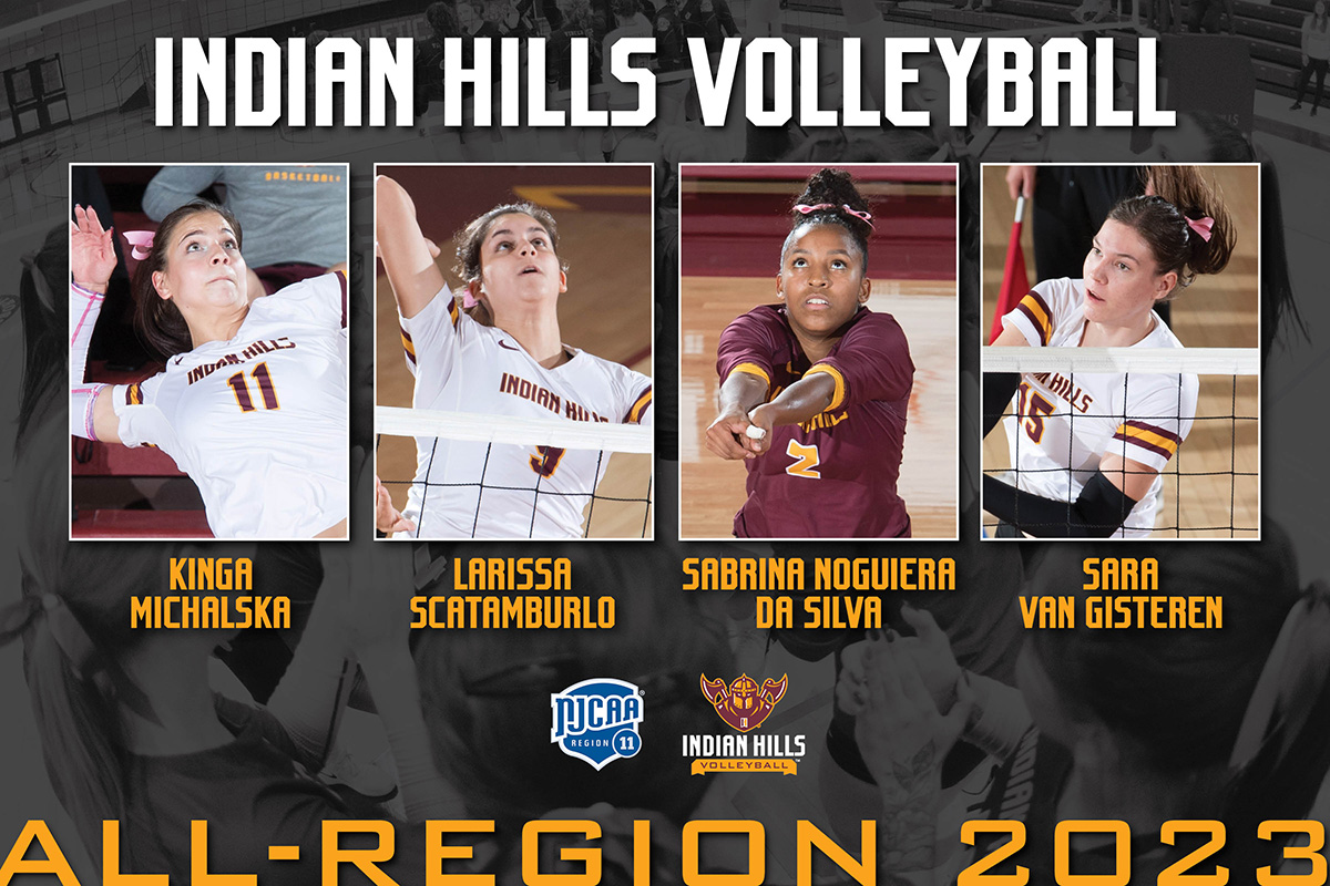 WARRIORS EARN FOUR ALL-REGION HONORS