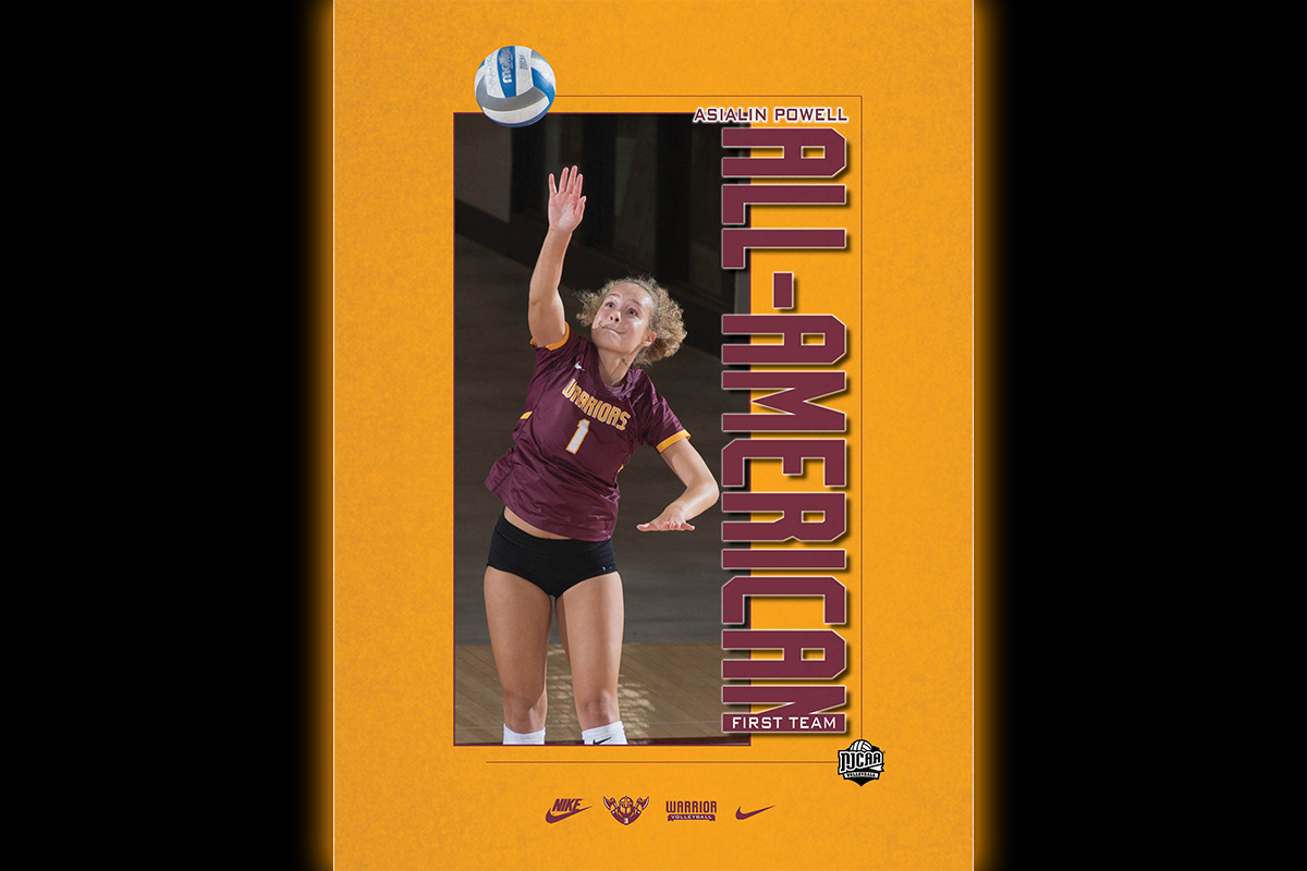 POWELL NAMED NJCAA FIRST-TEAM ALL-AMERICAN