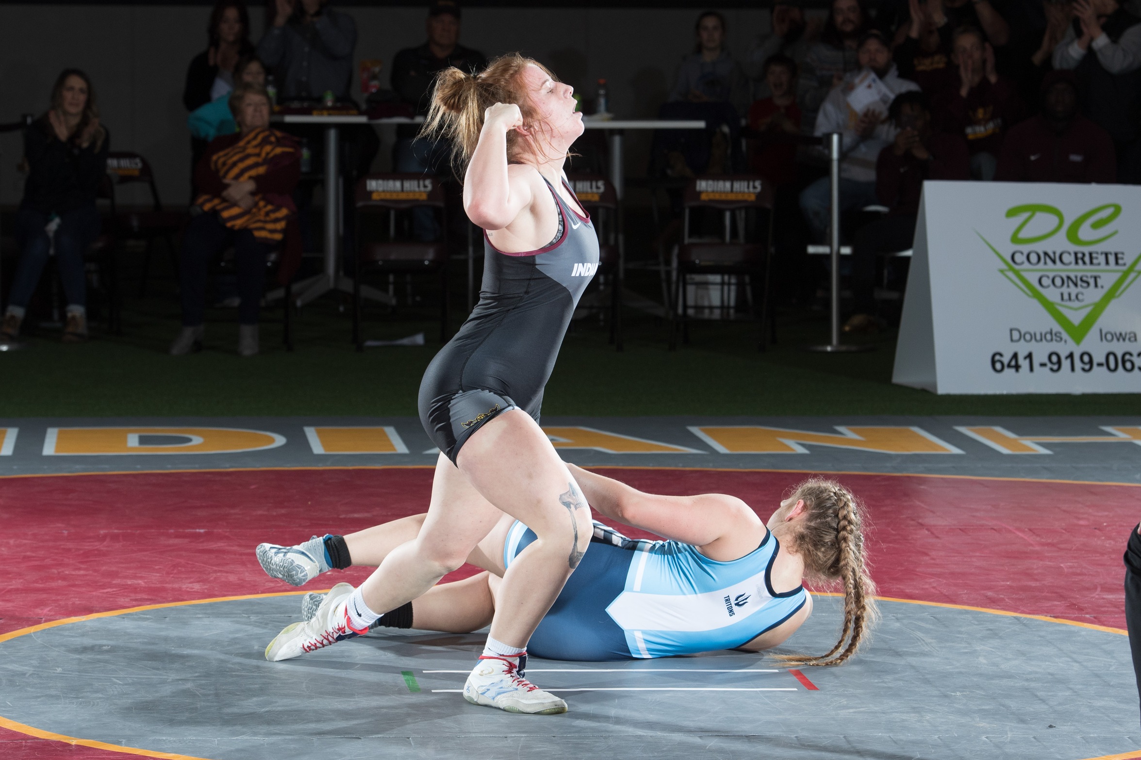 NO. 1 WARRIORS TOPPLE NO. 5 TRITONS