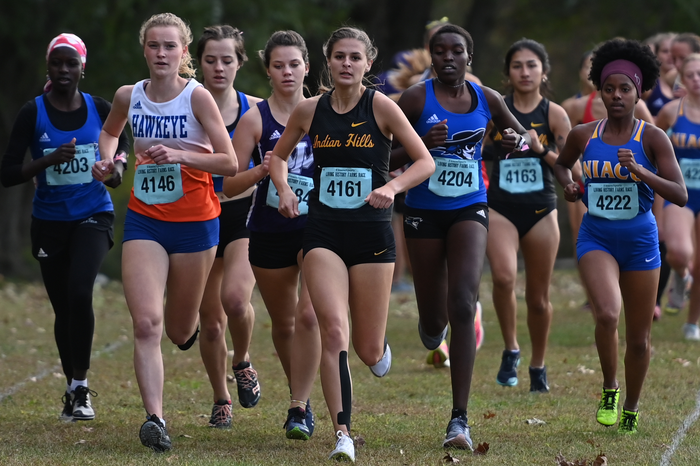 WARRIORS FINISH THIRD AT HOME MEET