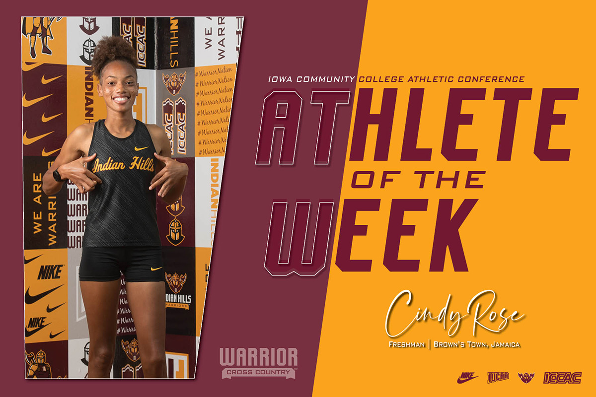 ROSE NAMED ICCAC RUNNER OF THE WEEK